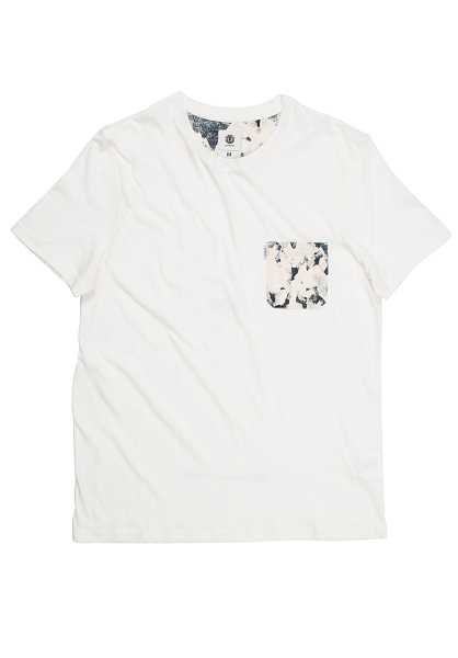 Element Jason - Bianco Uomo Estate T-Shirts (N6232)